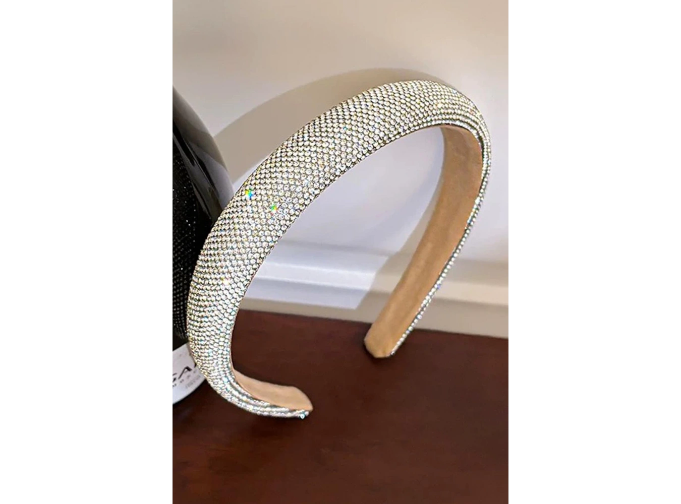 Gümüş Renk Taş Detaylı Taç