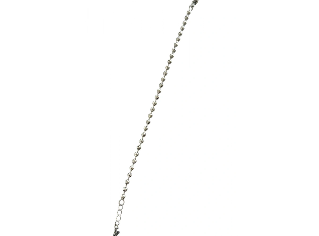 Gümüş Renk Top Detaylı Bileklik