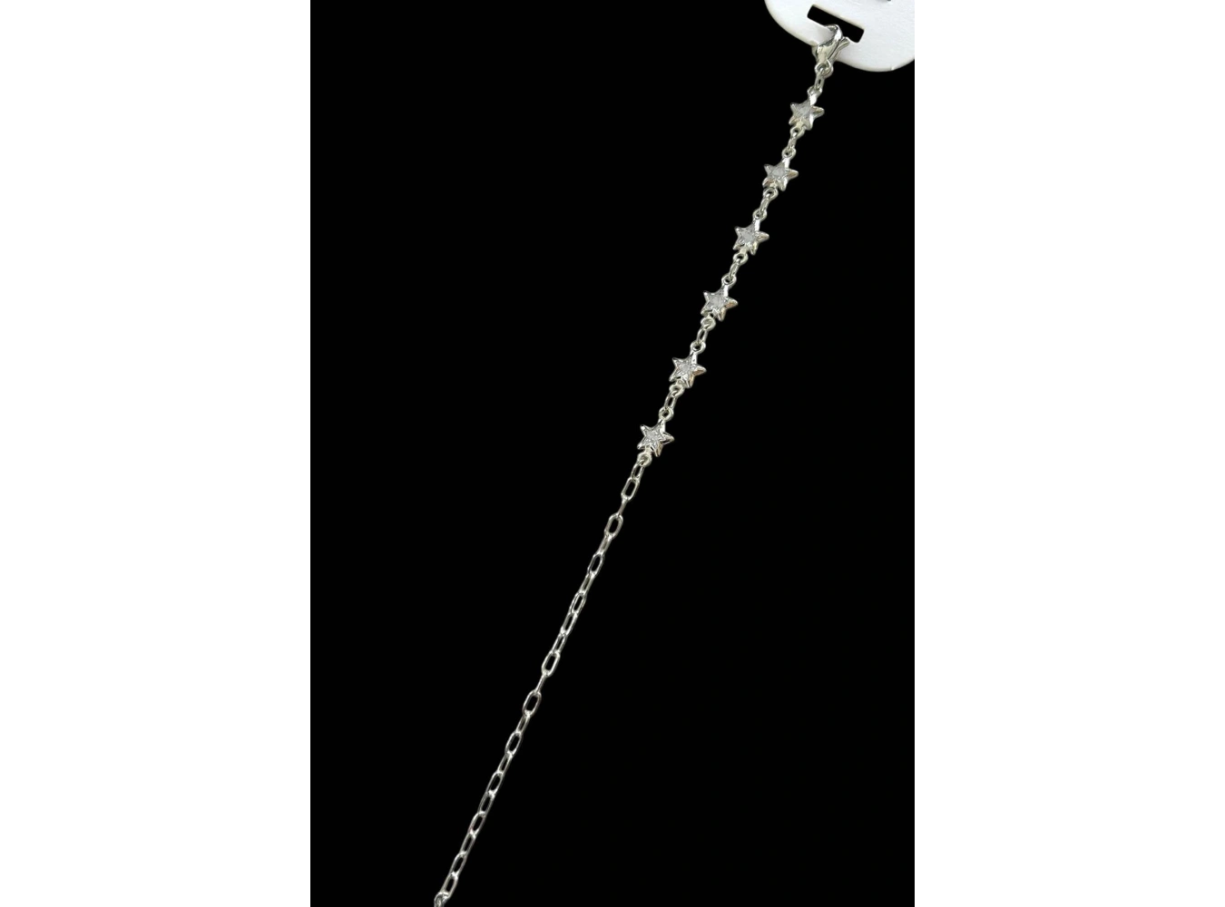 Gümüş Renk Yıldız Figürlü Bileklik