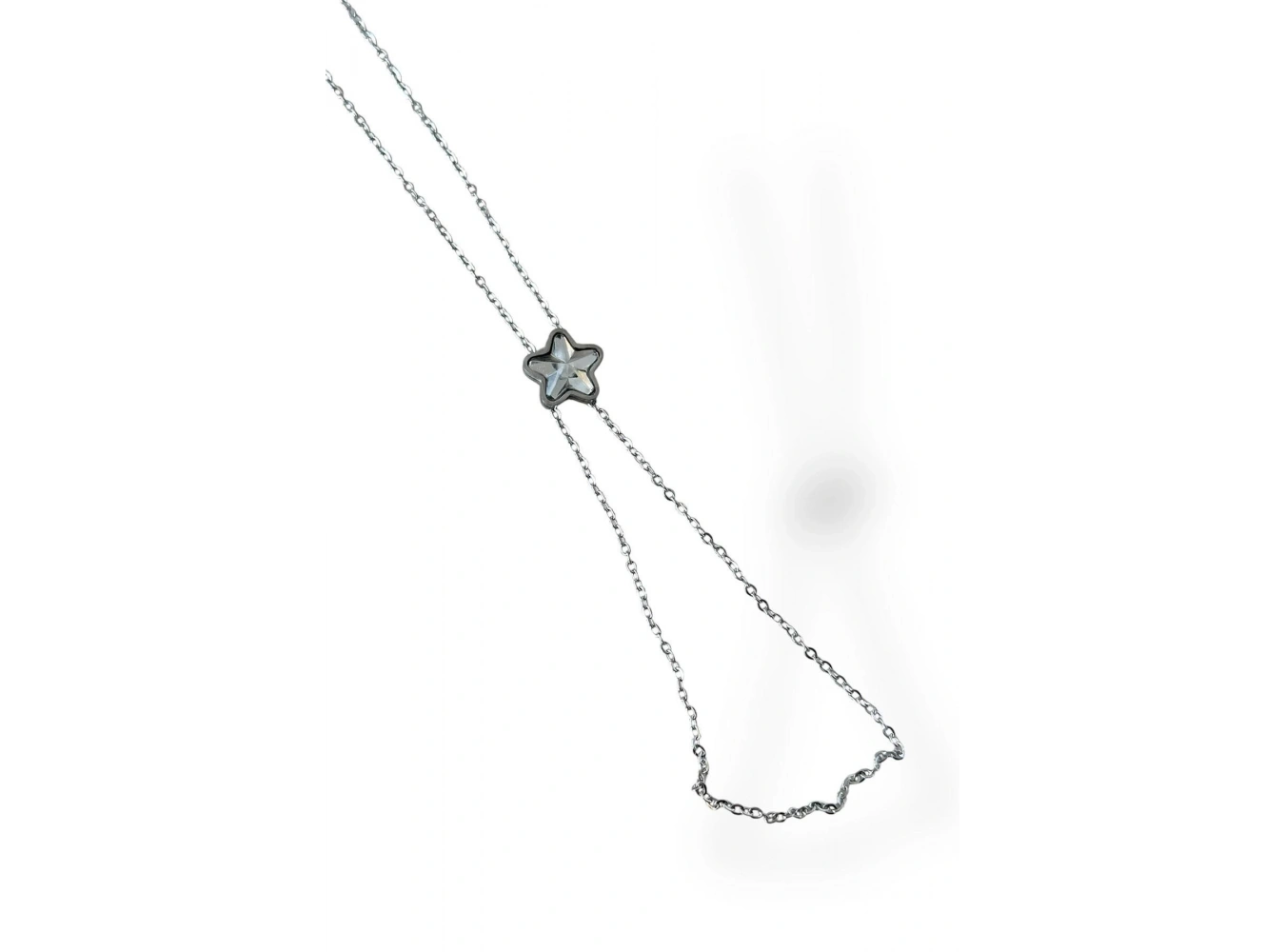 Gümüş Renk Yıldız Figürlü Çelik Şahmeran