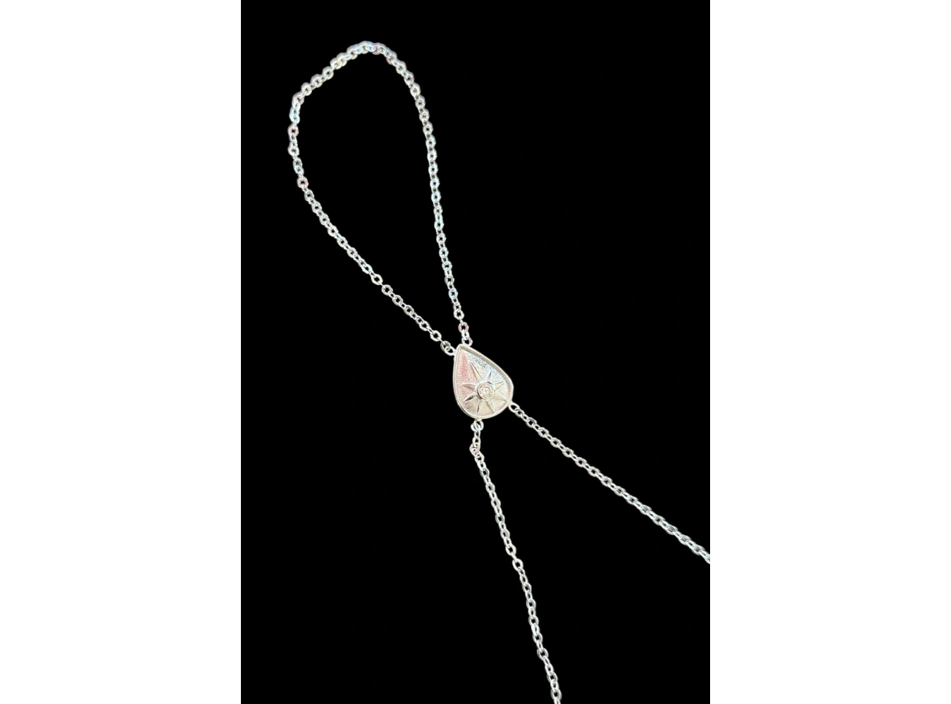 Gümüş Renk Yıldız Figürlü Şahmeran