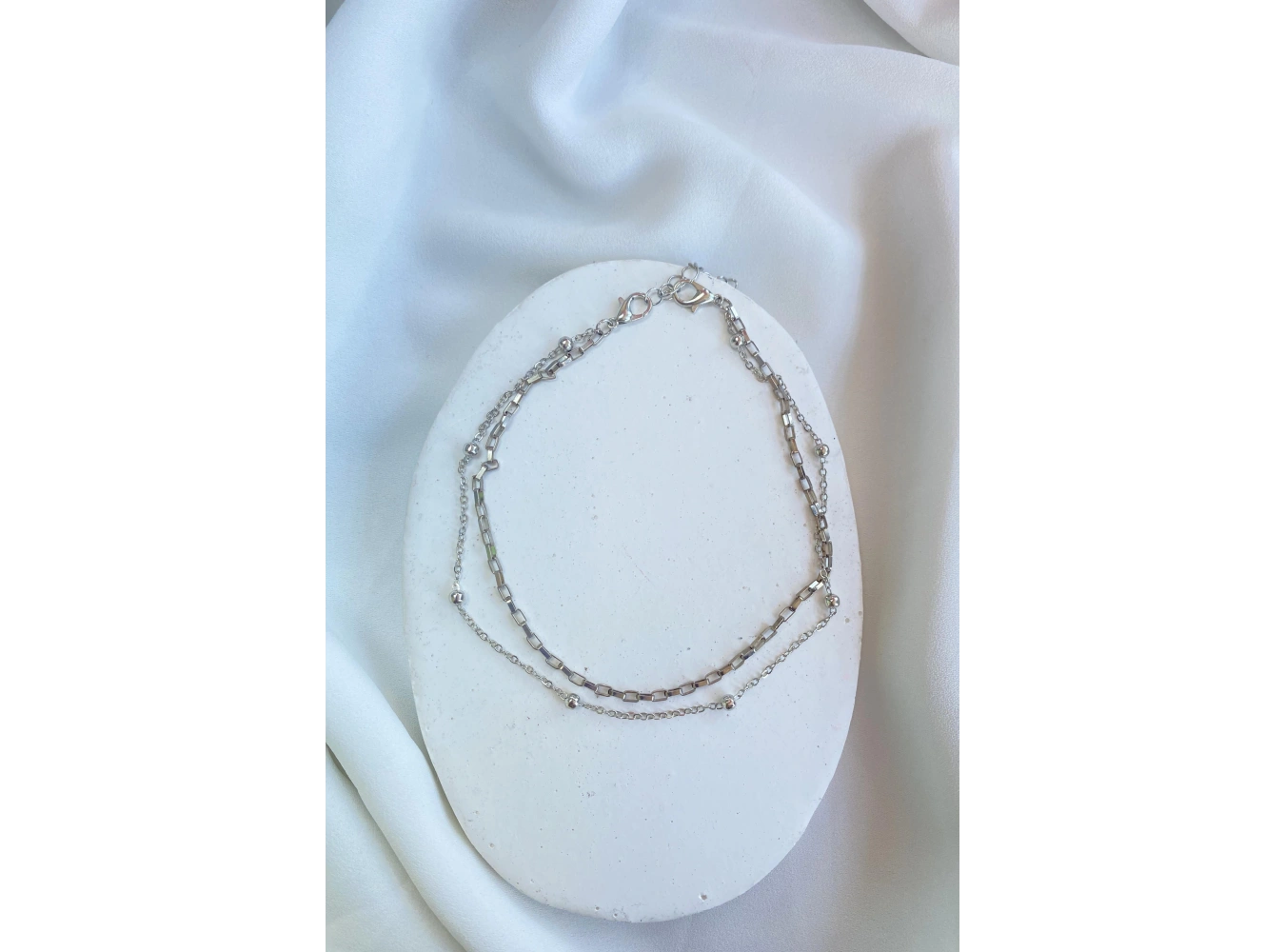 Gümüş Renk Zincirli Ayakkabı/Çizme Halhalı