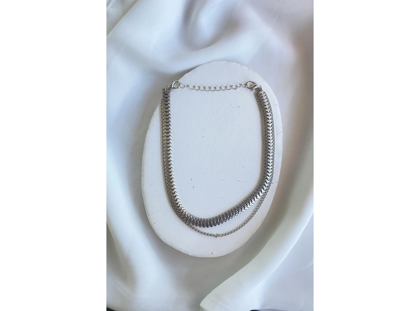 Gümüş Renk Zincirli Ayakkabı/Çizme Halhalı