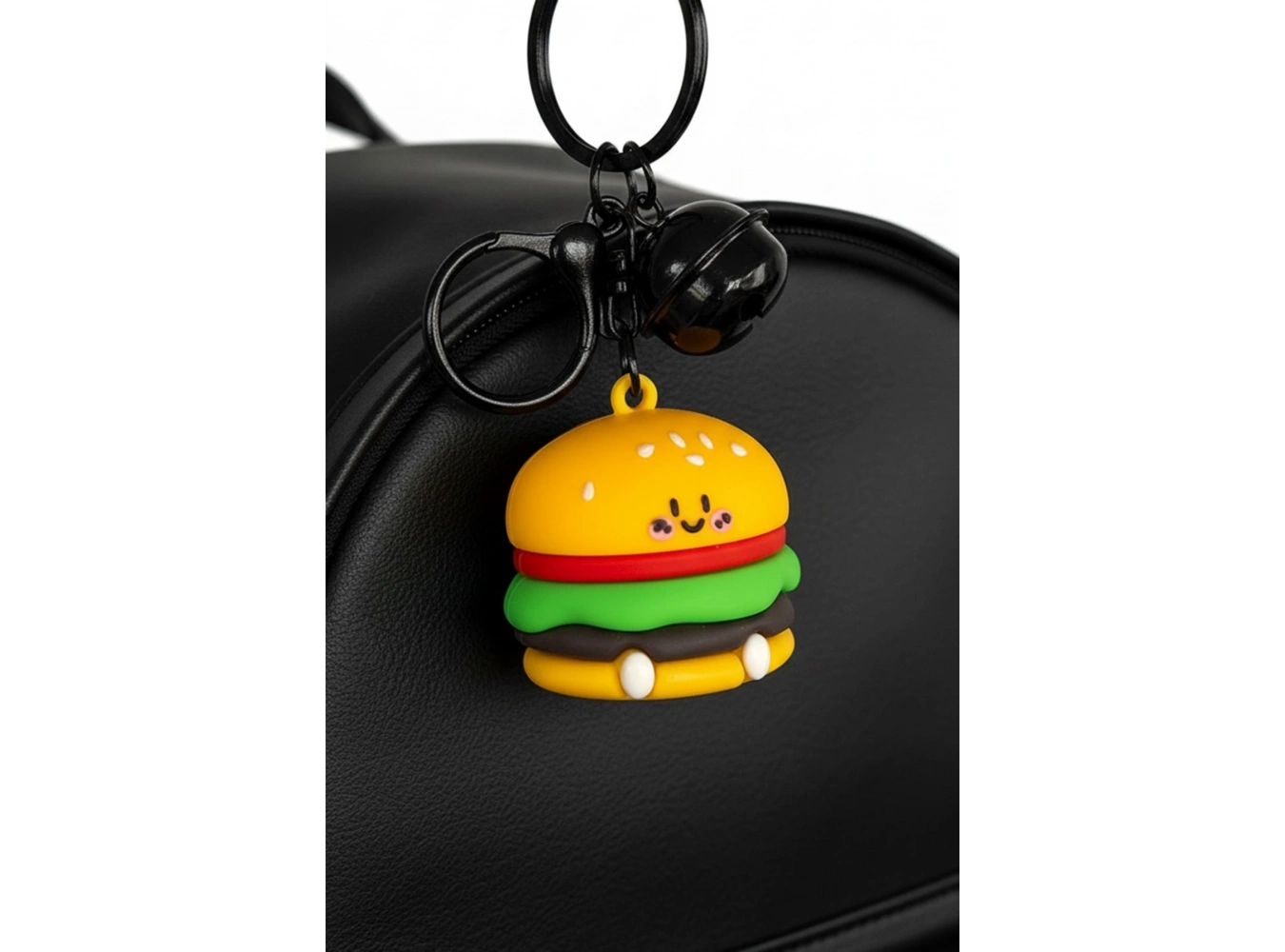 Hamburger Figürlü Anahtarlık