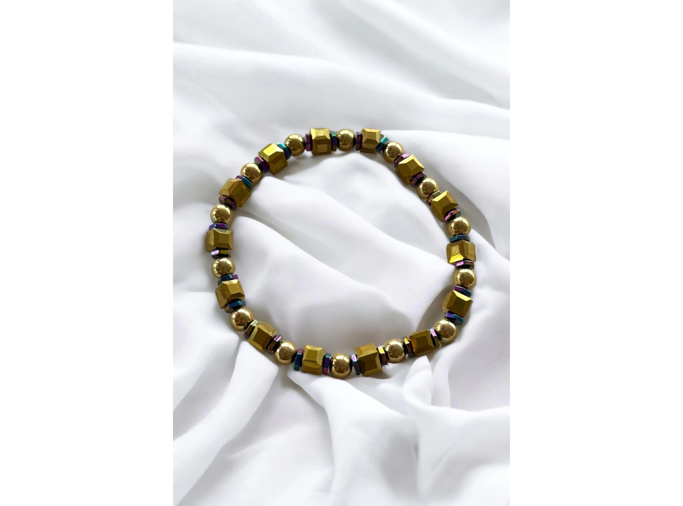 Hematit Taşlı Erkek Bileklik