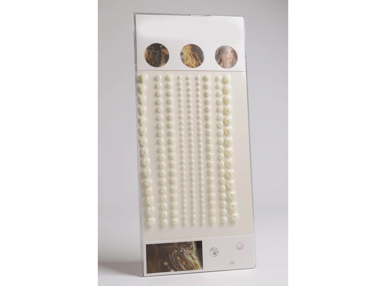 İncili Vücut, Saç Ve Yüz Taşı/ Yapışkanlı İncili Yüz Sticker