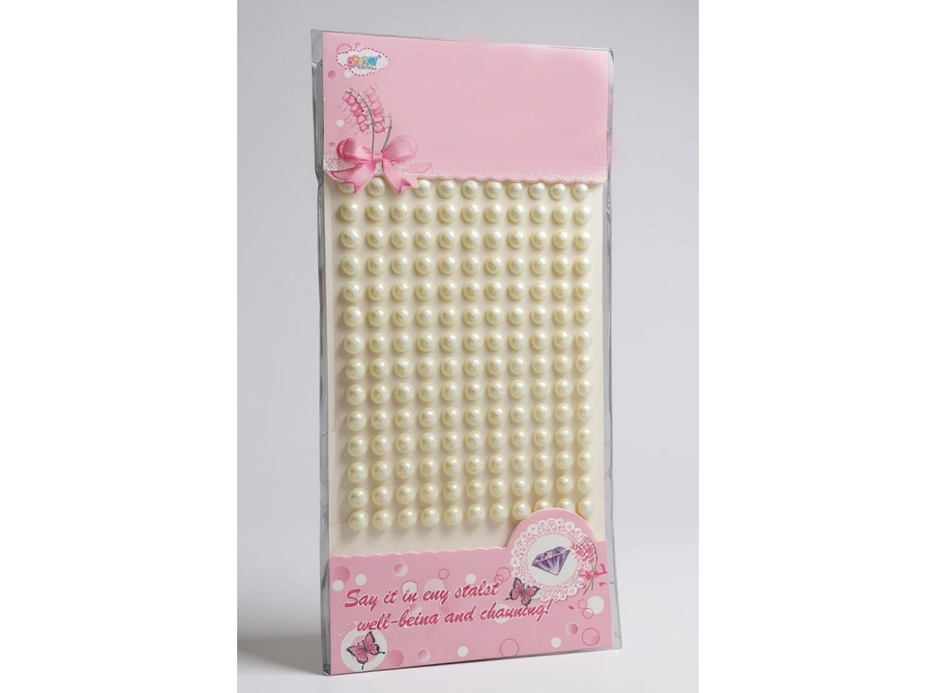 İncili Vücut, Saç Ve Yüz Taşı/ Yapışkanlı İncili Yüz Sticker