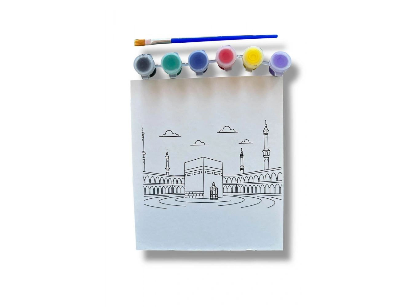 Kabe Desenli Boyama Seti