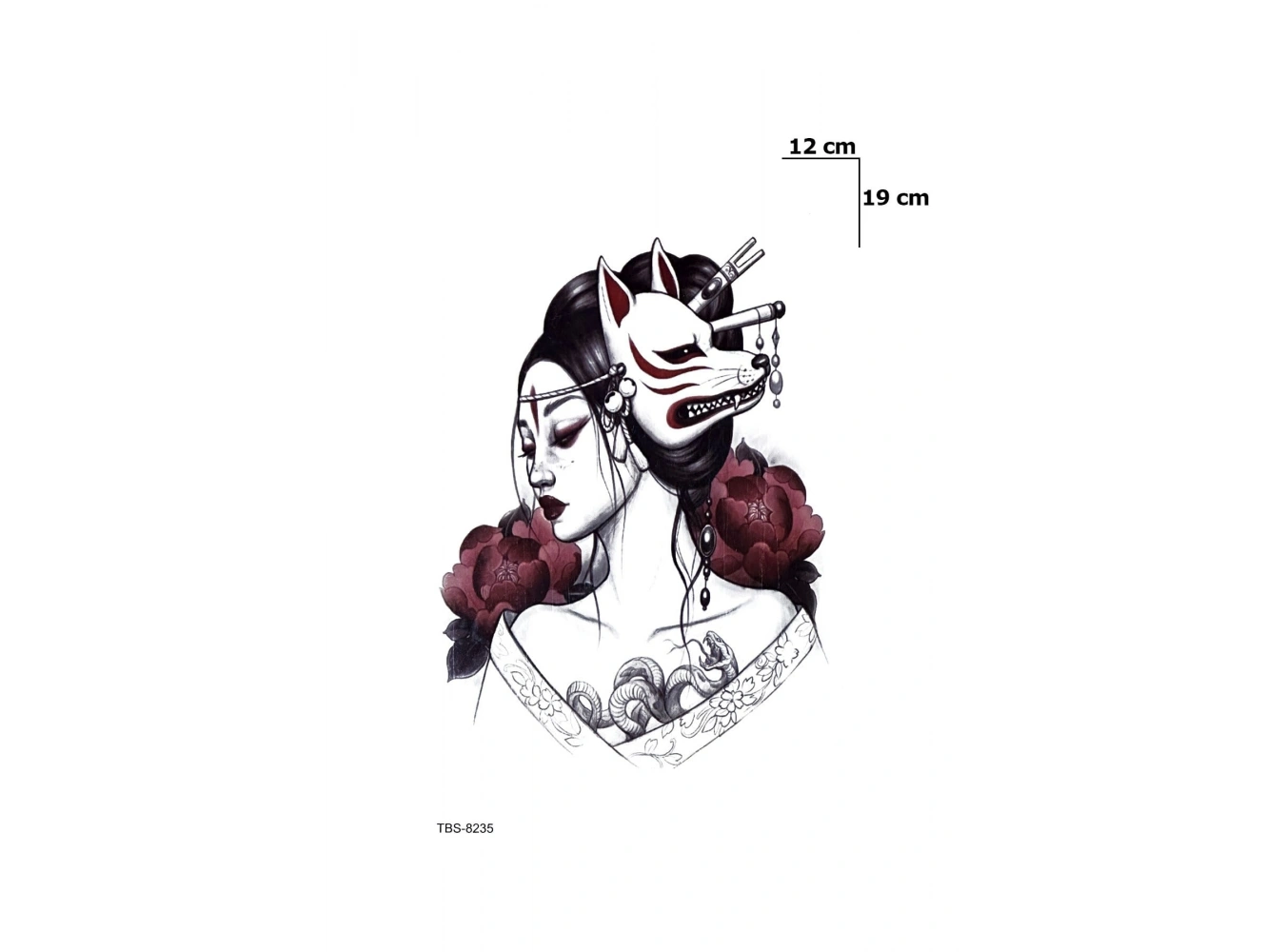 Kadın Dövme Geçici Tattoo