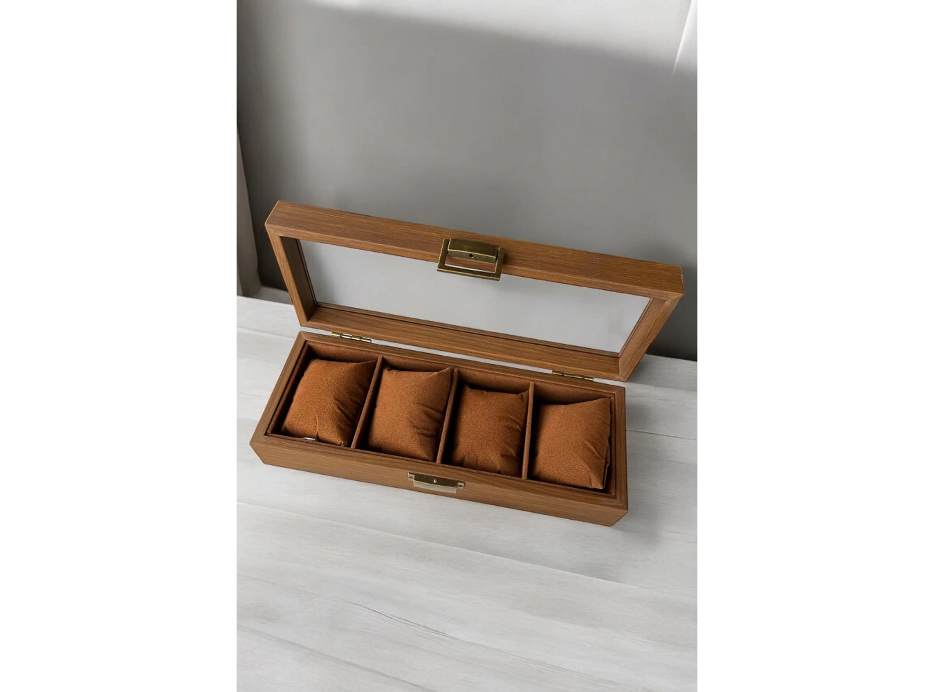 Kahve Renk Takı/Saat Organizeri