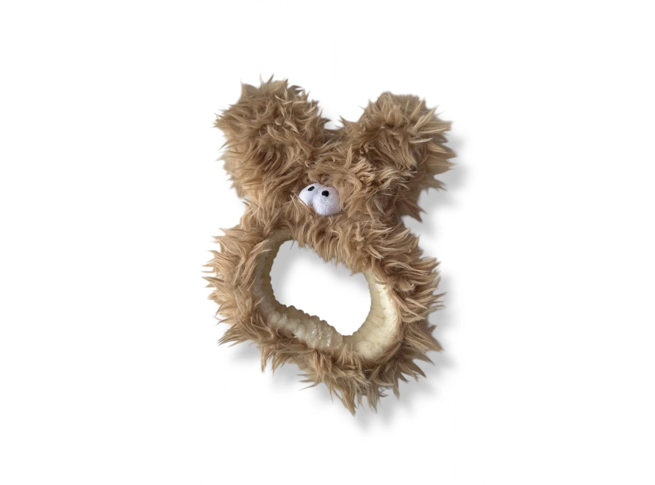 Kahverengi Canavar Figürlü Peluş Saç Bandı