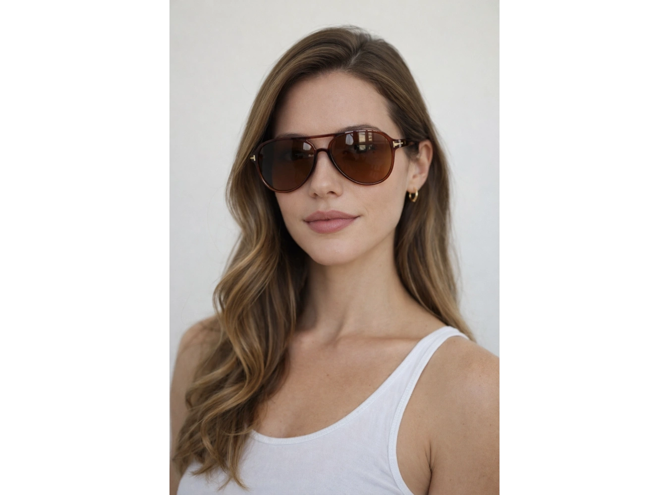 Kahverengi Kadın Güneş Gözlük