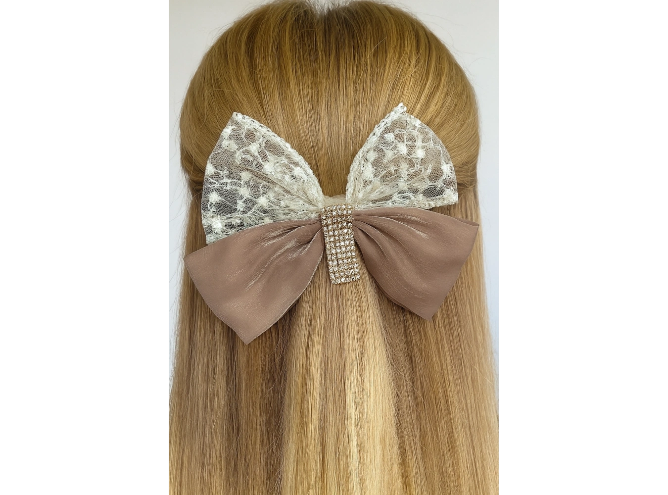 Kahverengi Kurdele Figürlü Taş Detaylı Otomat Toka