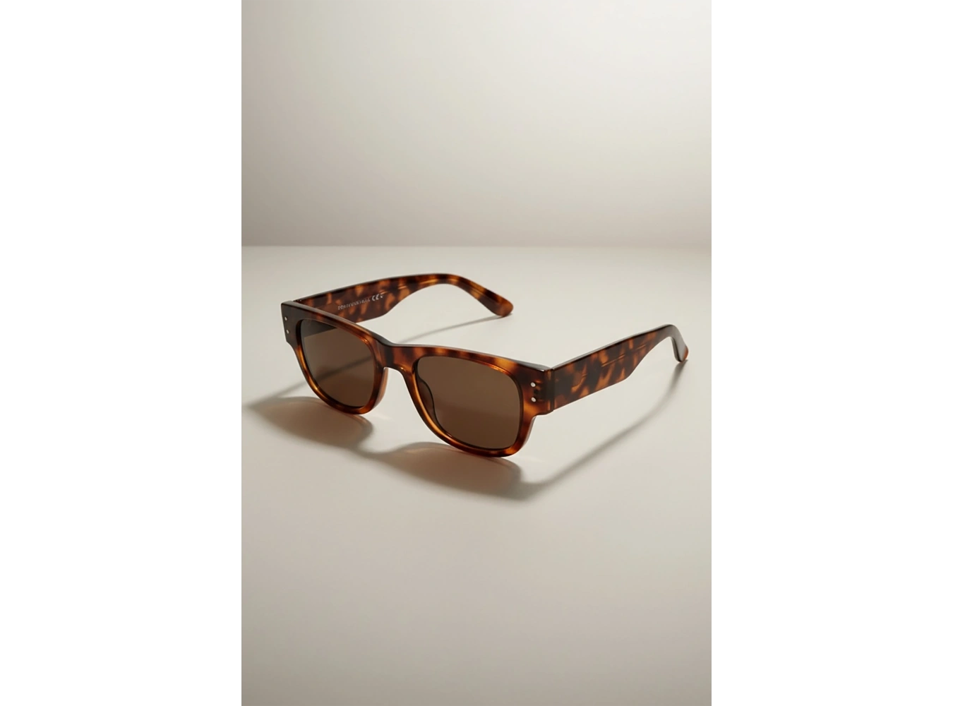 Kahverengi Leopar Desenli Kadın Güneş Gözlük