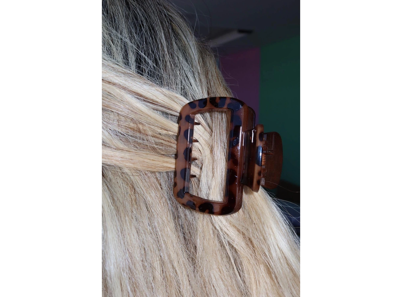 Kahverengi Leopar Desenli Mandal Toka