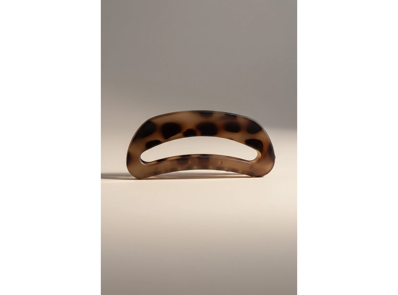 Kahverengi Leopar Desenli Mandal Toka