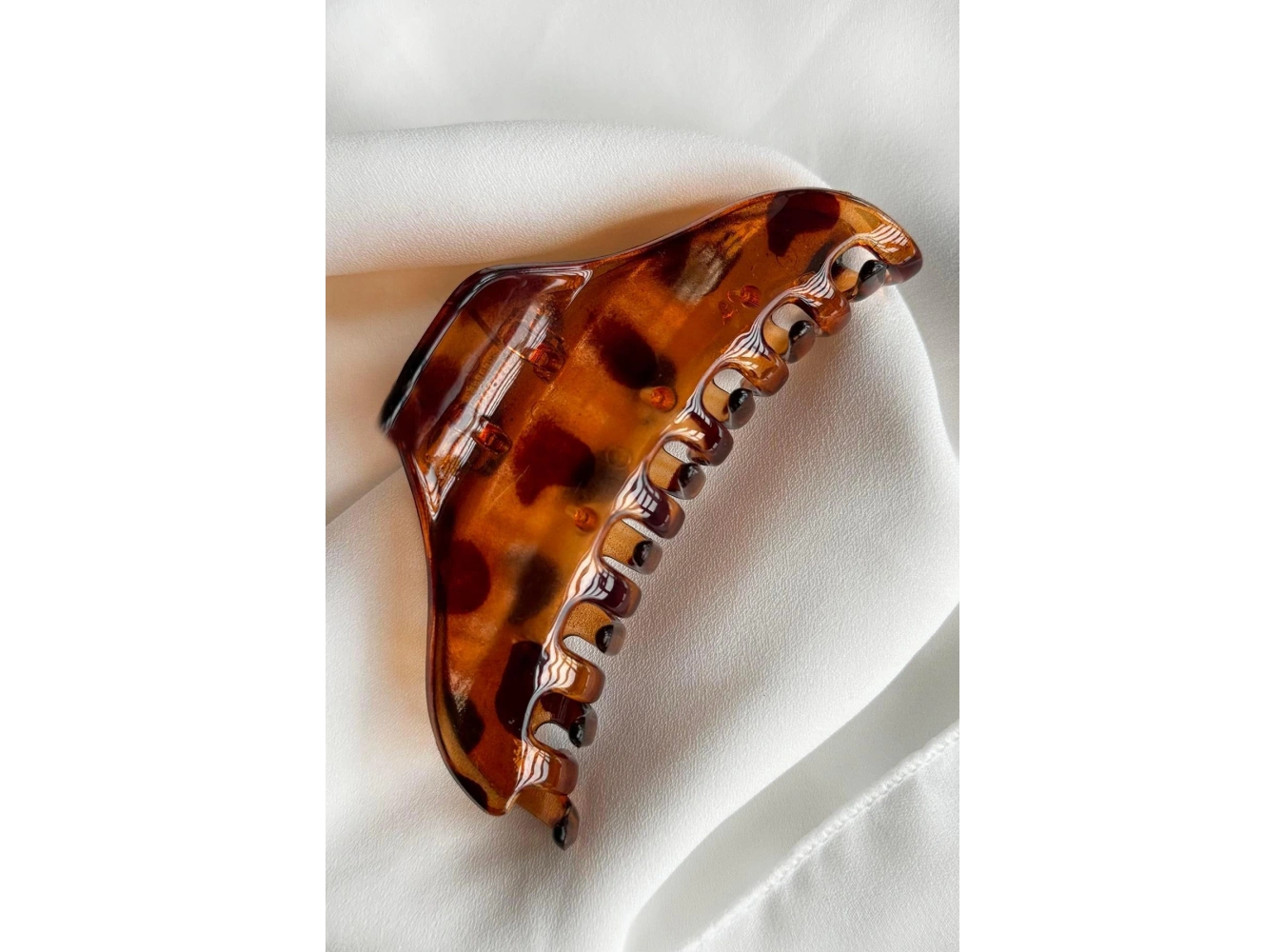 Kahverengi Leopar Desenli Mandal Toka