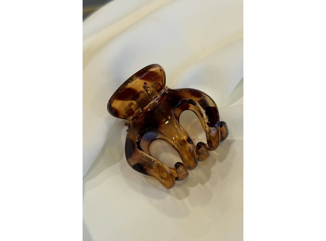 Kahverengi Leopar Desenli Mandal Toka