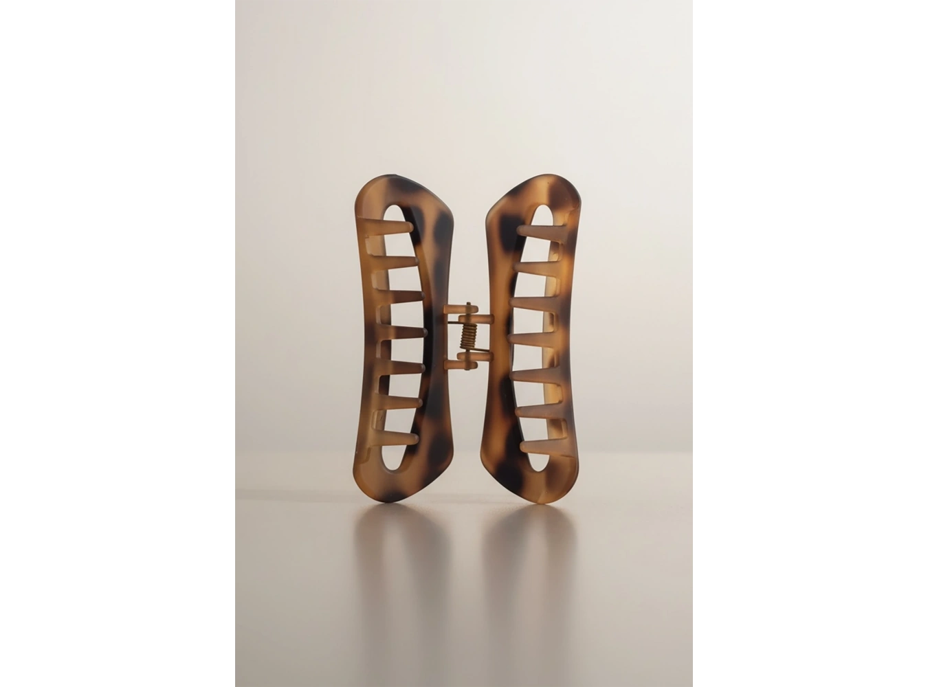 Kahverengi Leopar Desenli Mandal Toka