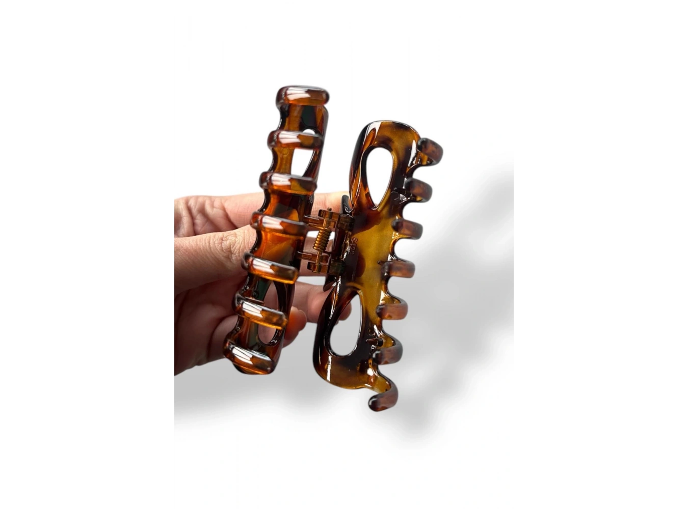 Kahverengi Leopar Desenli Mandal Toka