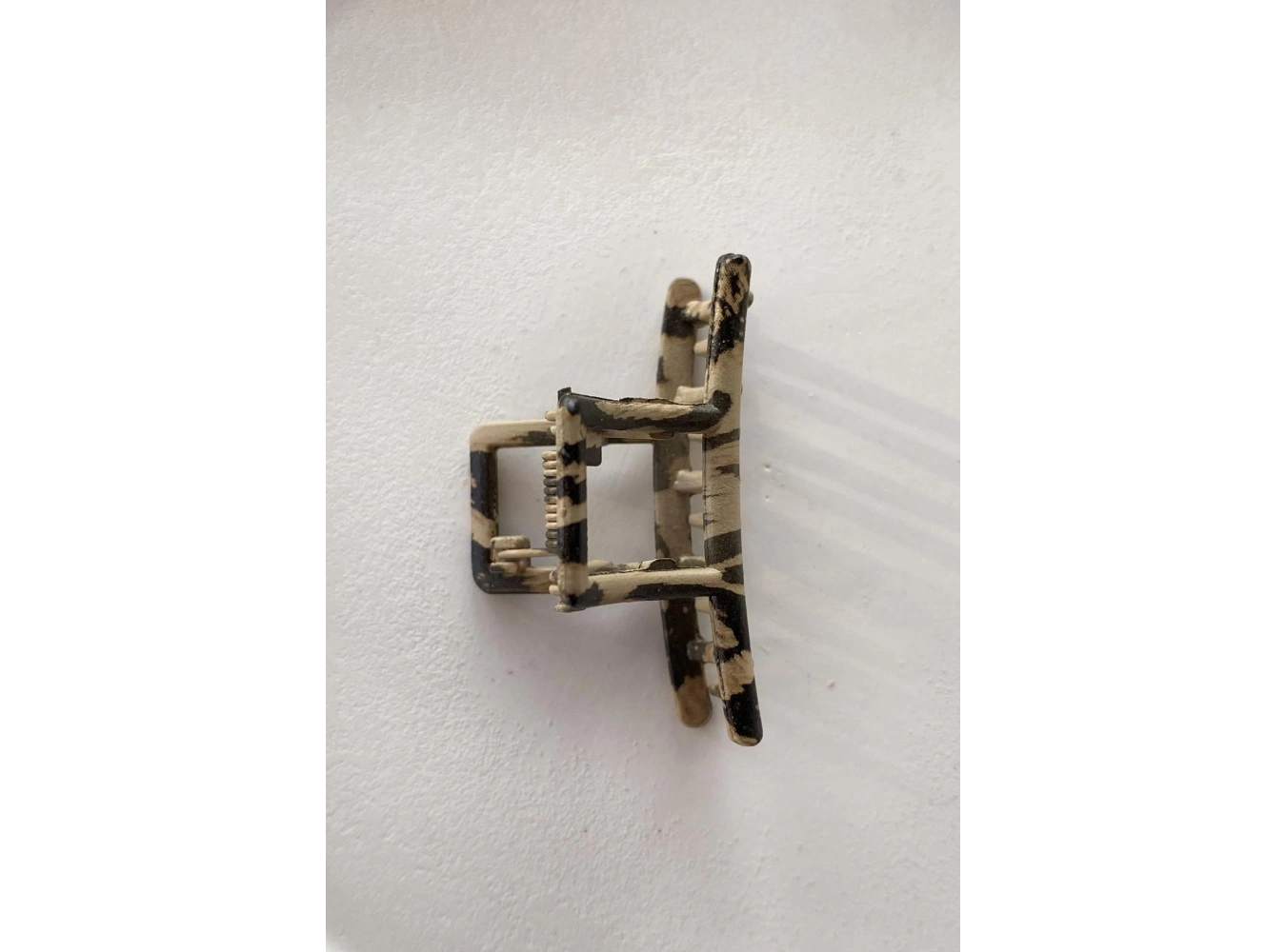 Kahverengi Leopar Desenli Mandal Toka