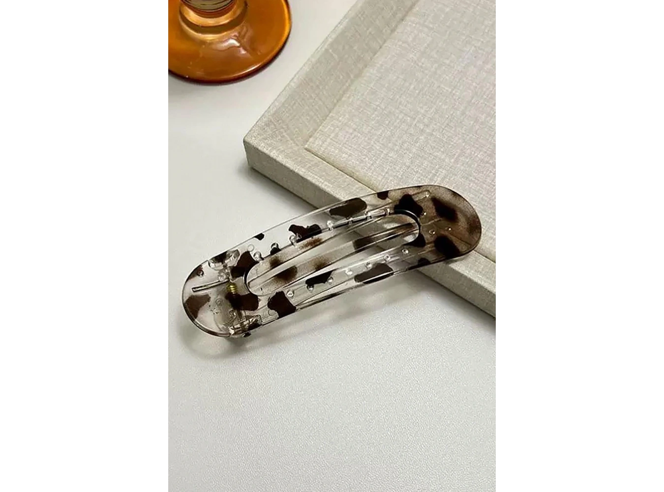 Kahverengi Leopar Desenli Pens Toka