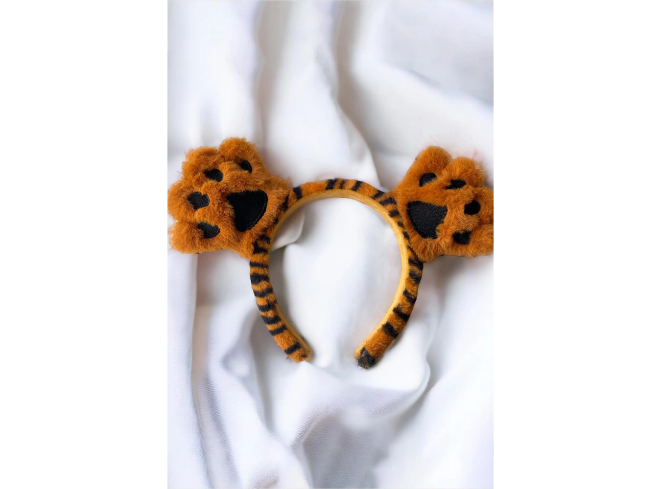 Kahverengi Pati Figürlü Peluş Taç