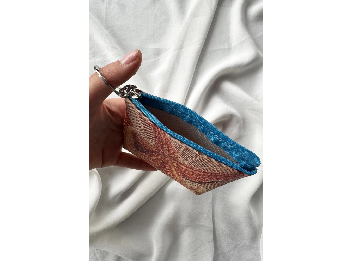 Kahverengi Renk Deniz Yıldızı Figürlü Anahtarlık /Cüzdan