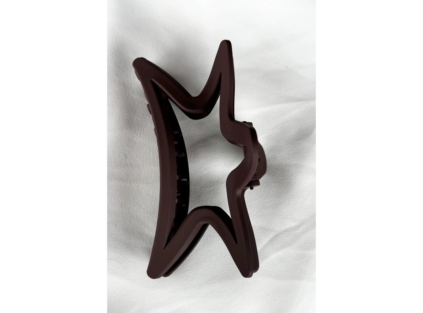 Kahverengi Yıldız Figürlü Mandal Toka