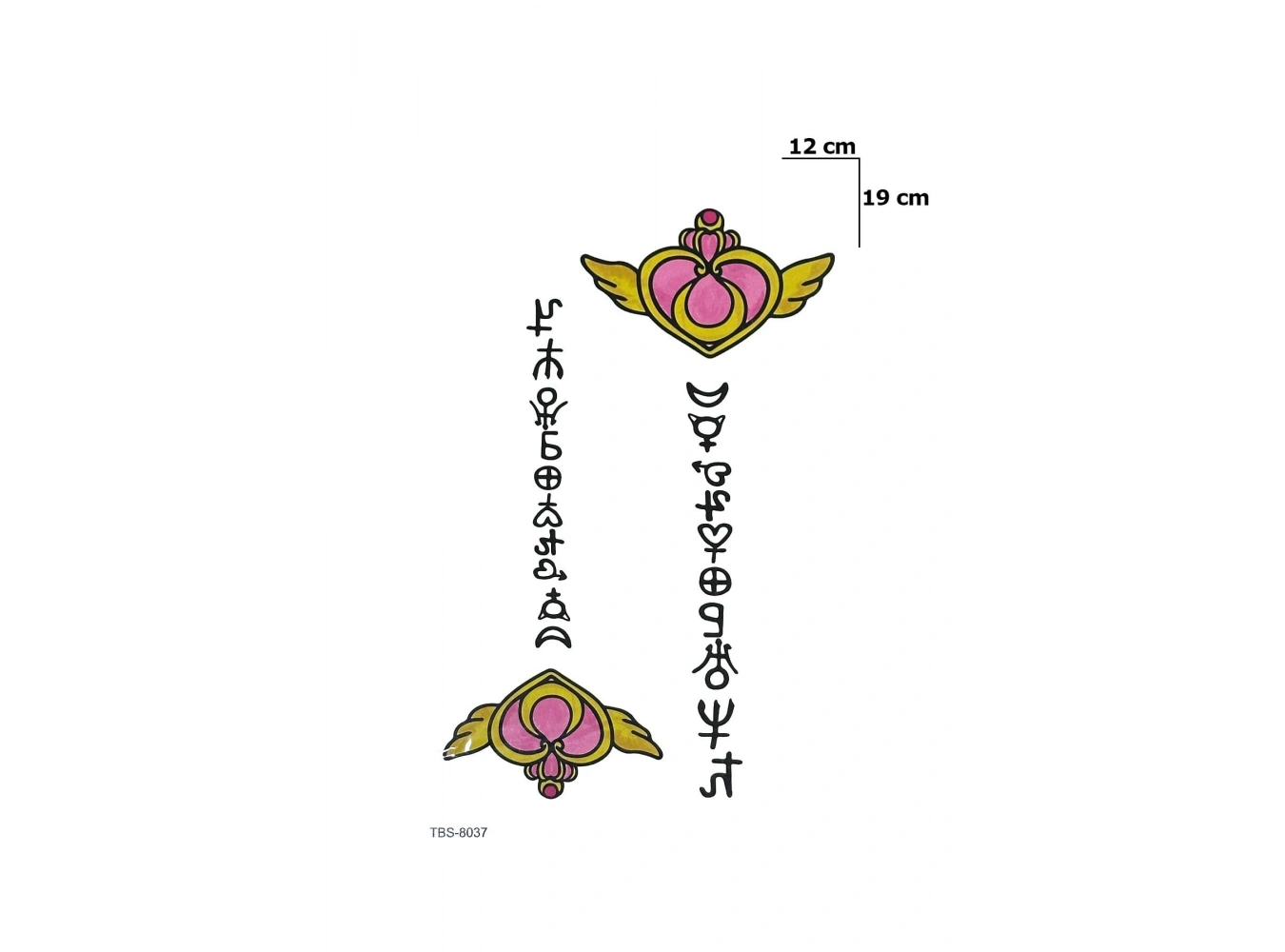 Kalp Geçici Dövme Tattoo
