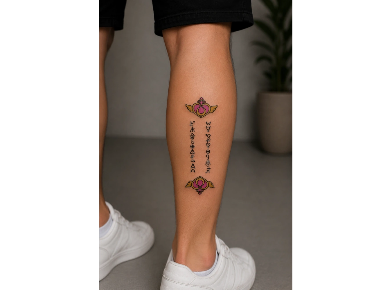 Kalp Geçici Dövme Tattoo