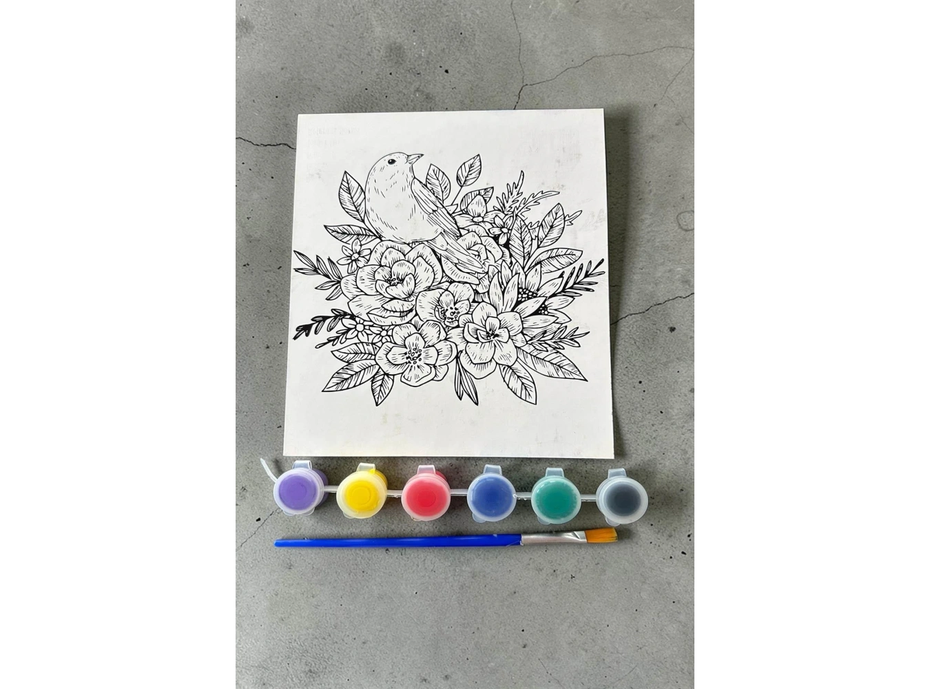 Karışık Desenli Boyama Seti