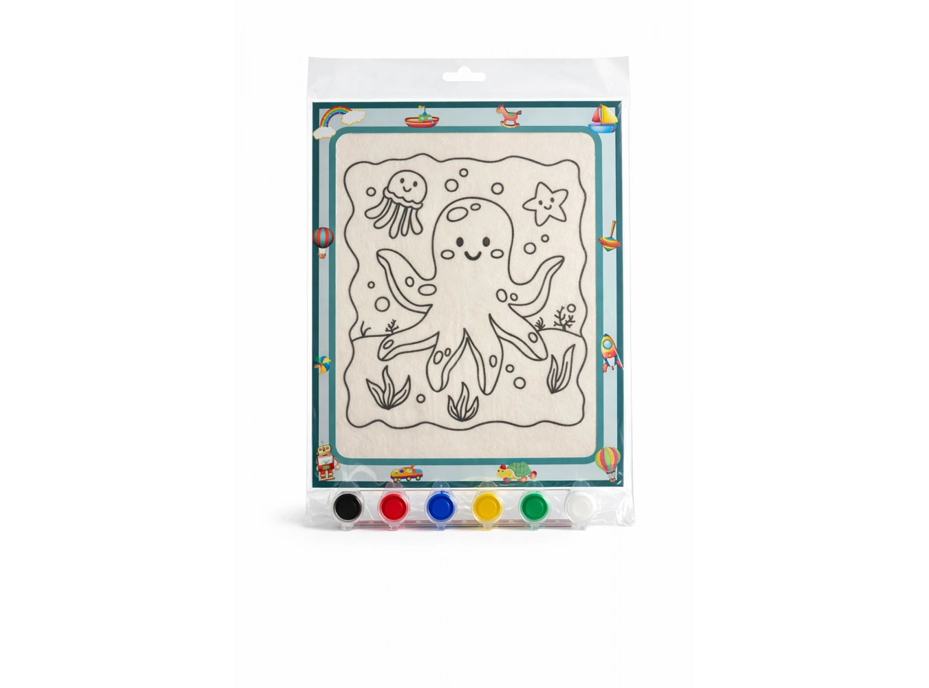 Karışık Desenli Boyama Seti