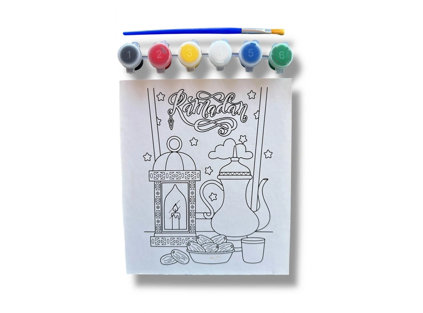 Karışık Desenli Boyama Seti