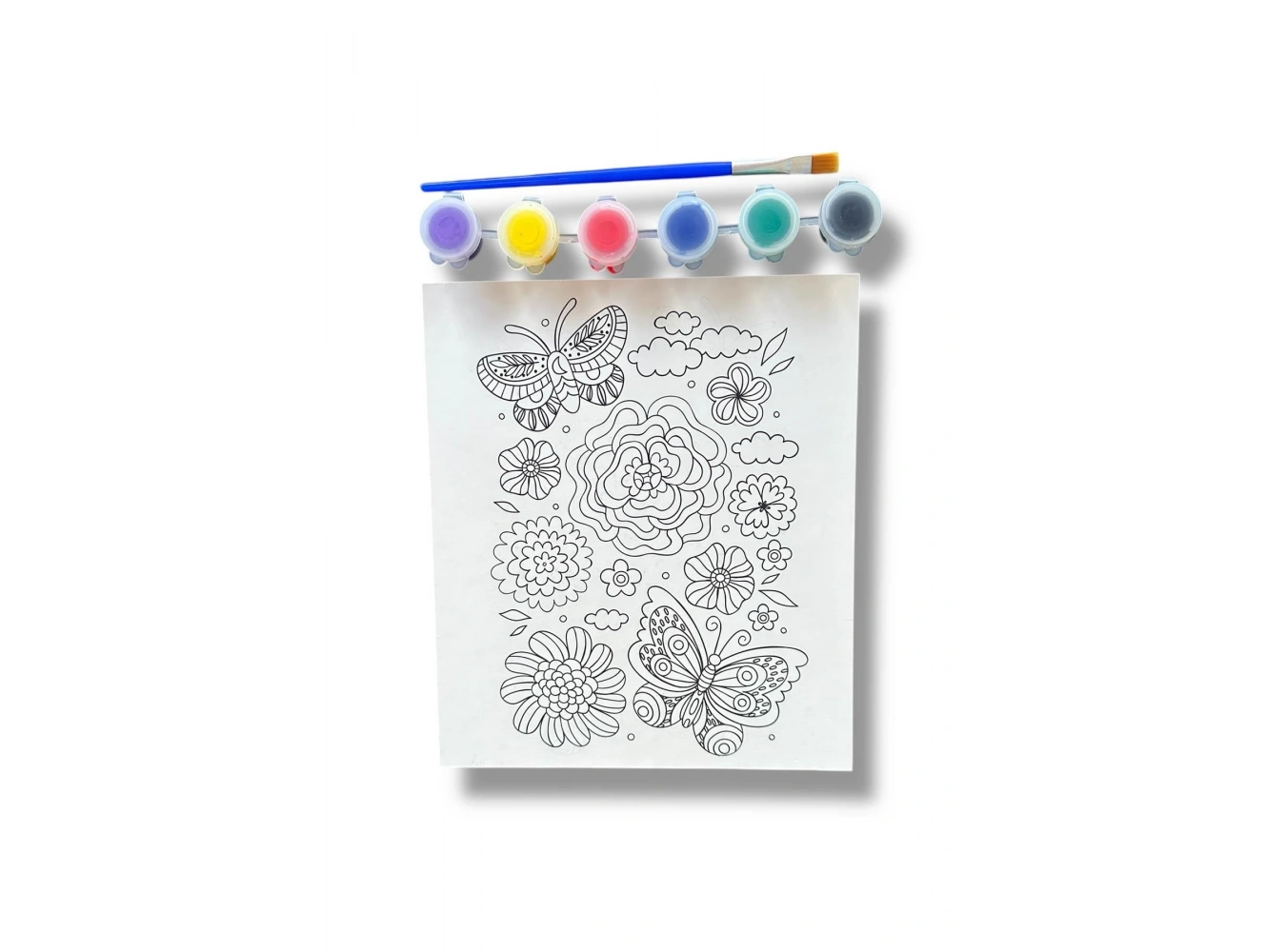 Karışık Desenli Boyama Seti