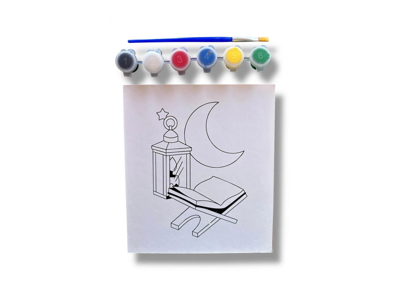 Karışık Desenli Boyama Seti