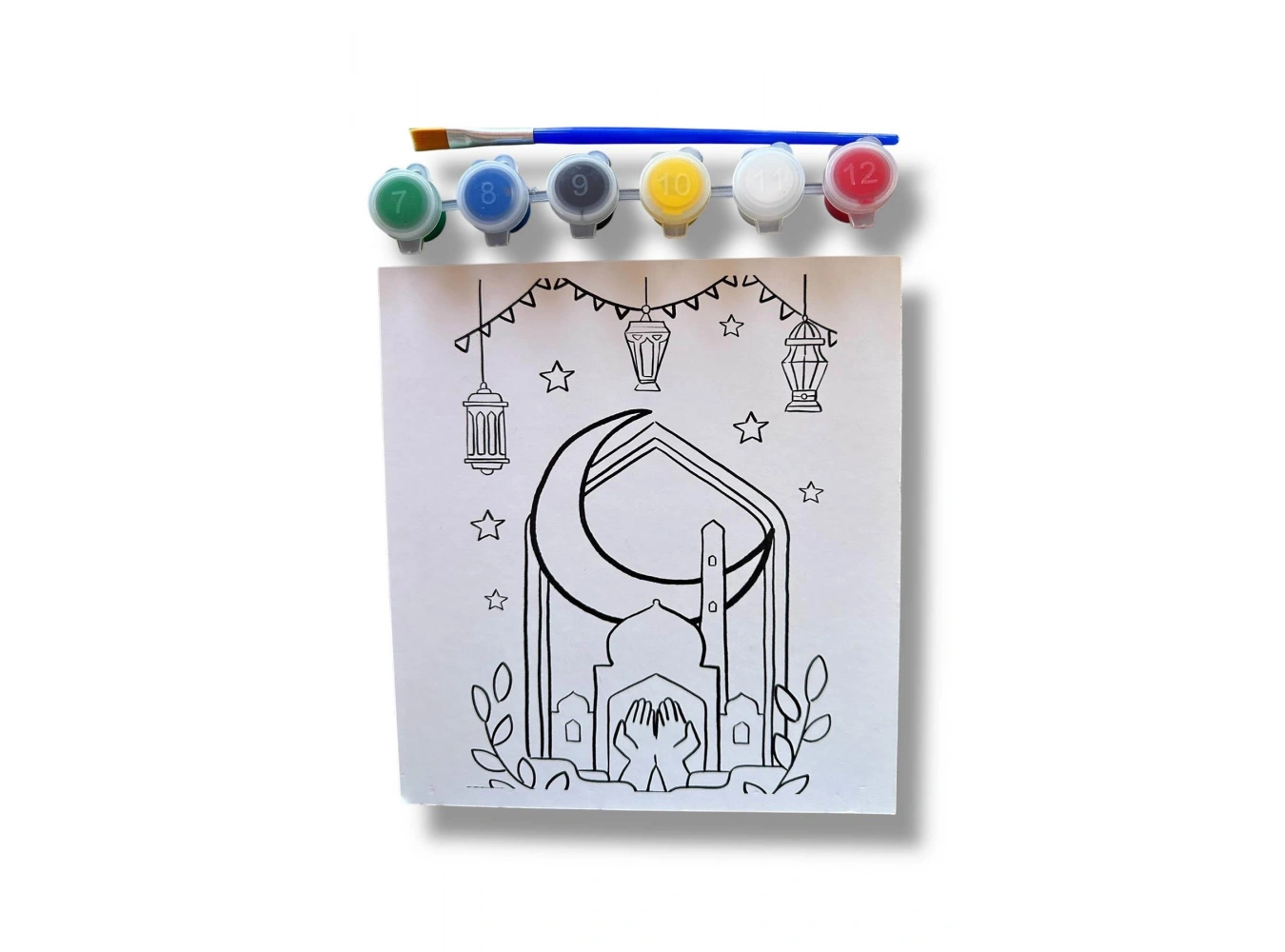 Karışık Desenli Boyama Seti