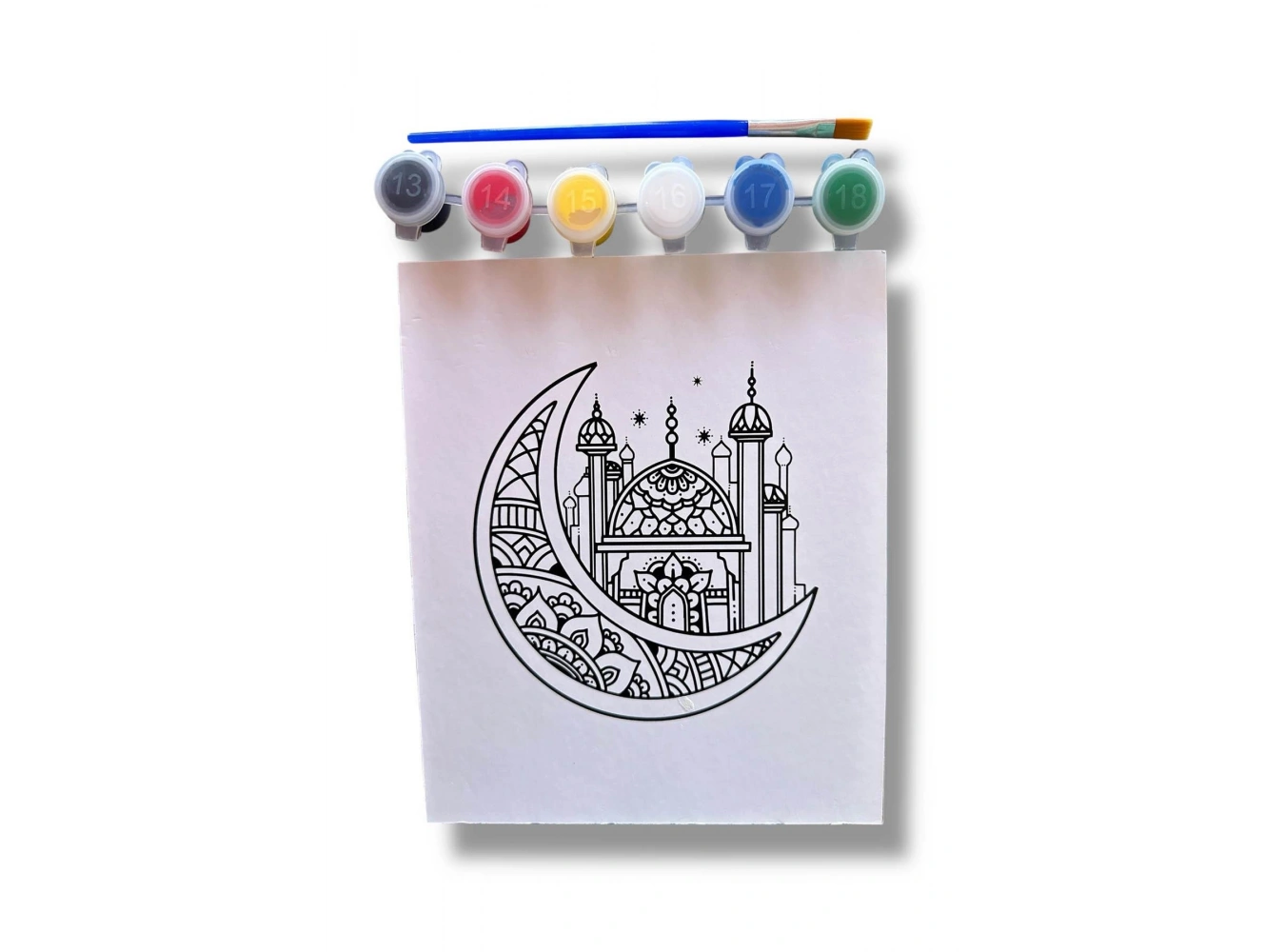 Karışık Desenli Boyama Seti