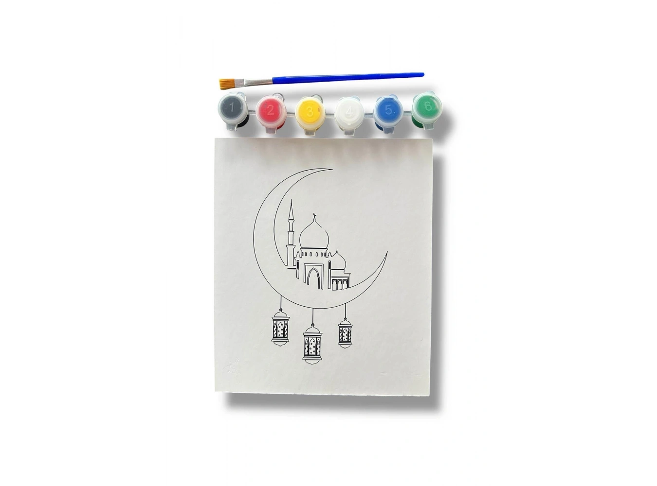 Karışık Desenli Boyama Seti