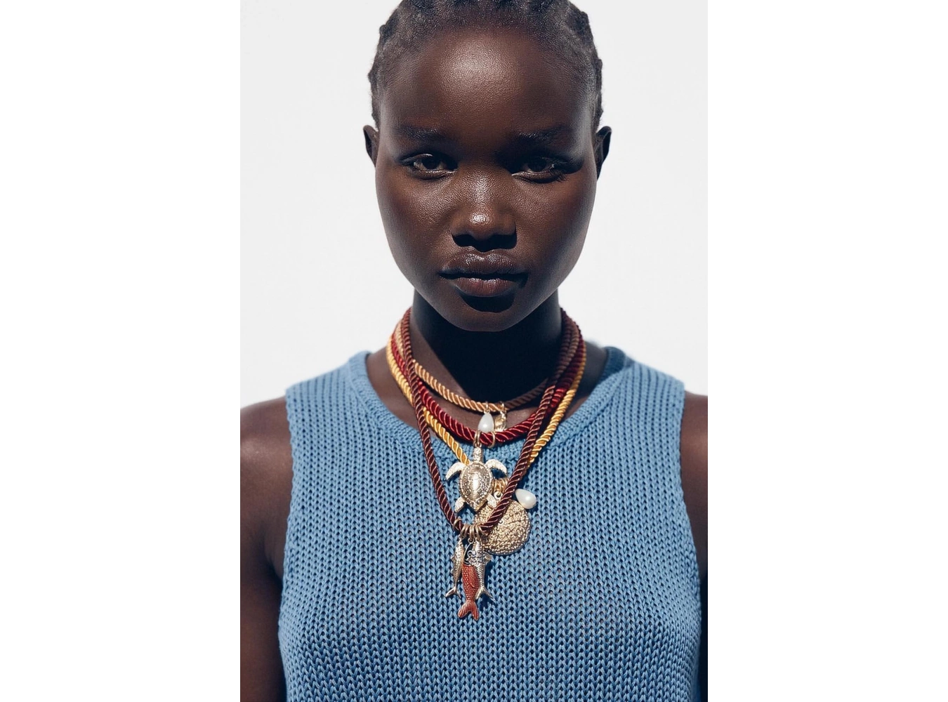 Karışık Figürlü 4lü Kolye Set