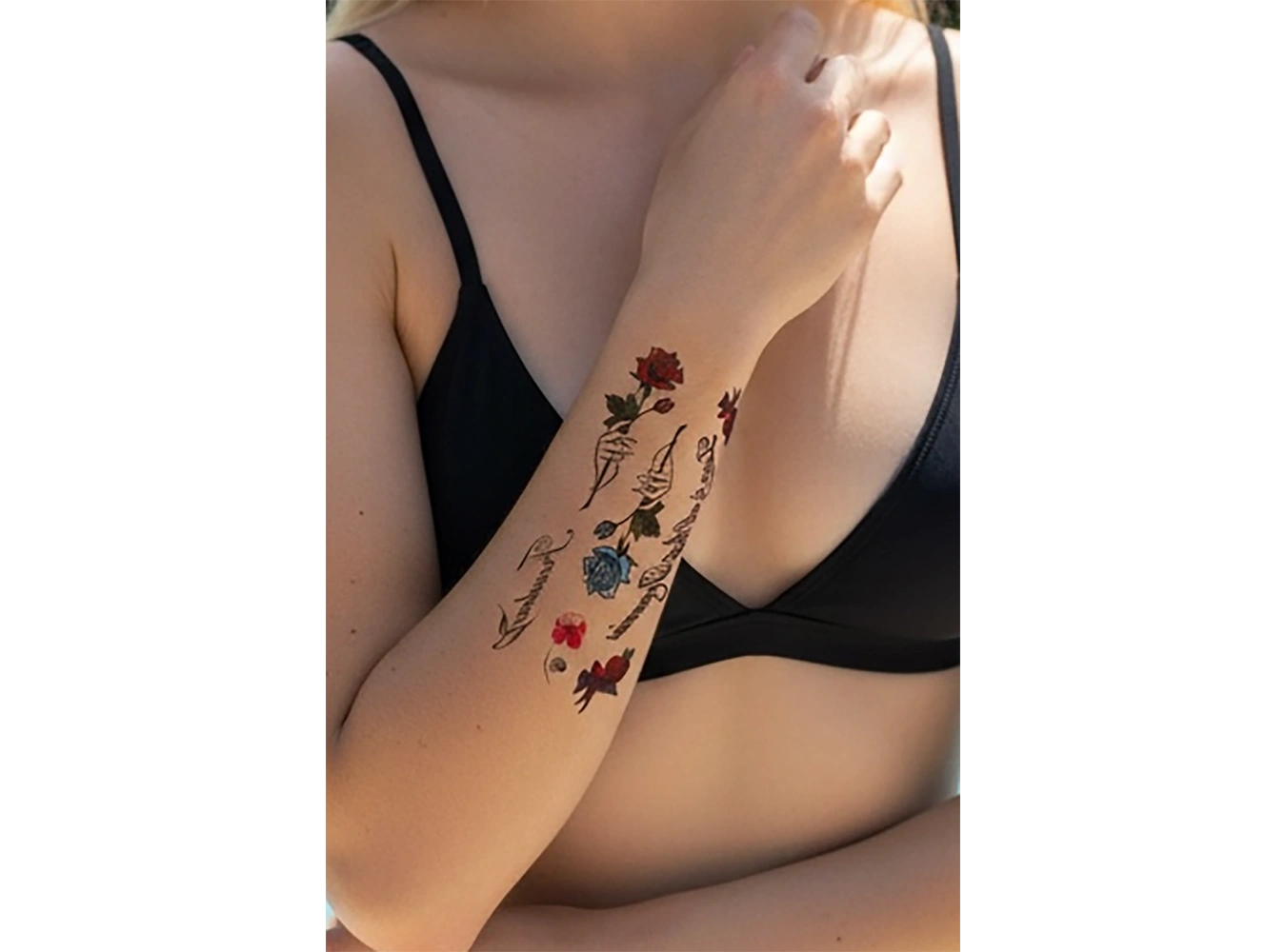 Karışık Figürlü Geçici Dövme Tattoo