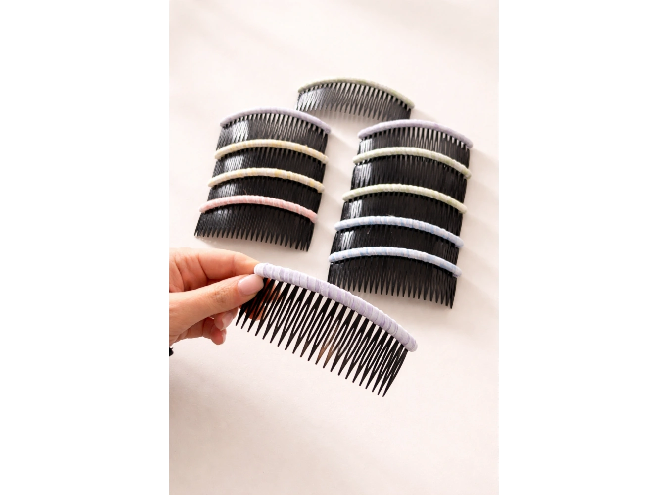 Karışık Renk 12li Tarak Toka Set