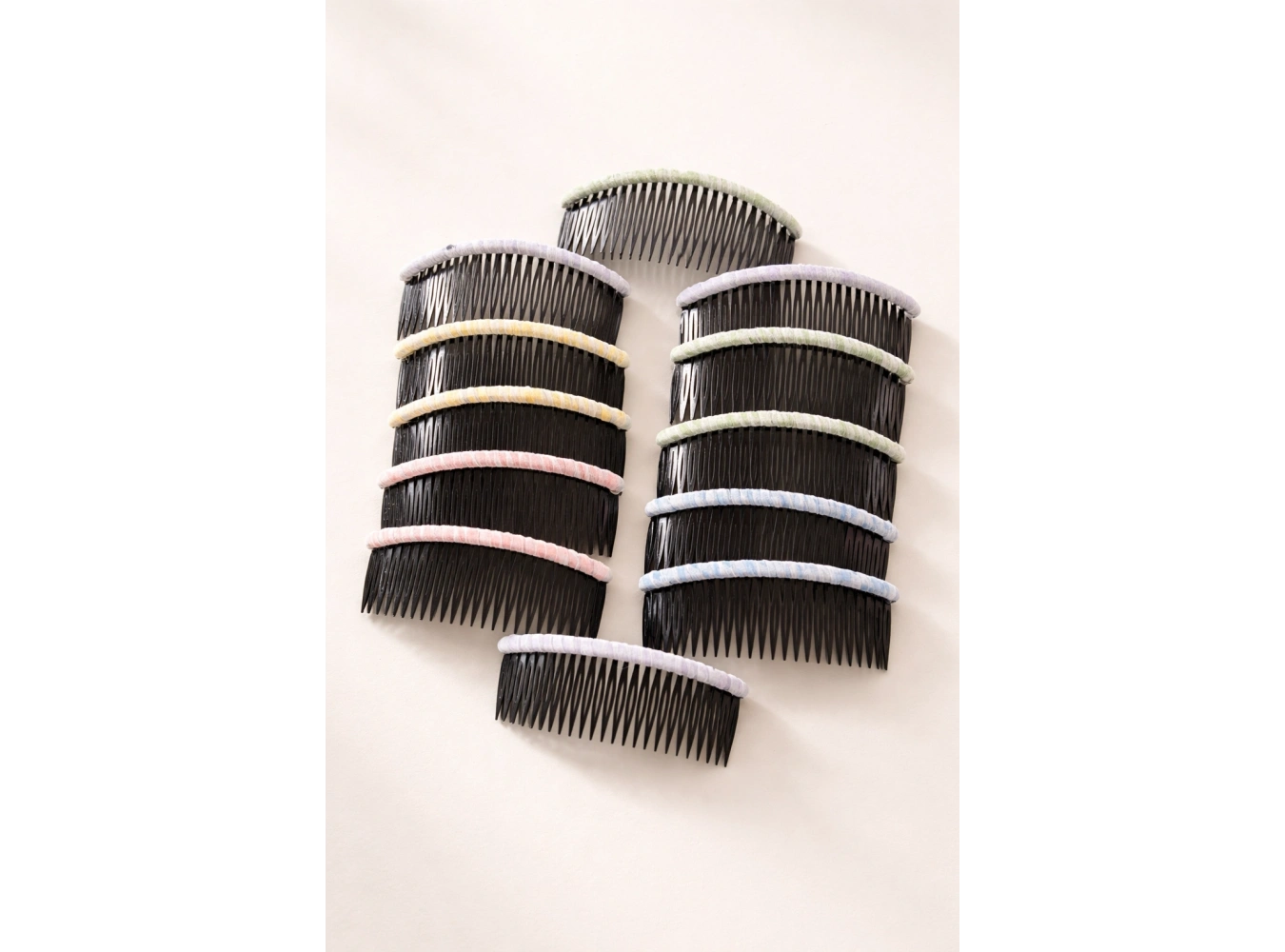 Karışık Renk 12li Tarak Toka Set