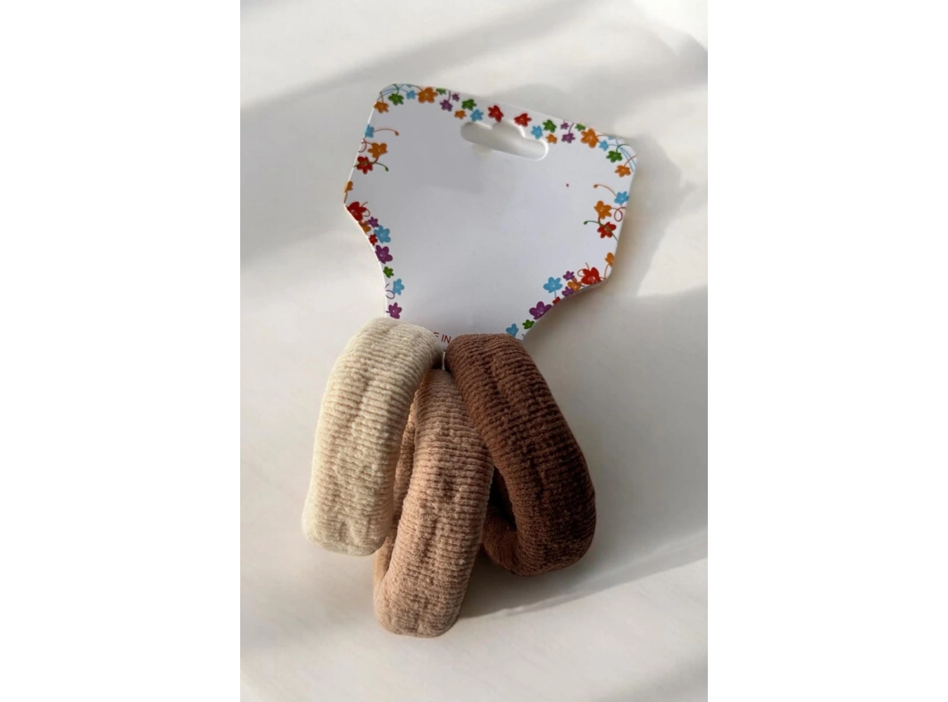 Karışık Renk 3lü Havlu Toka