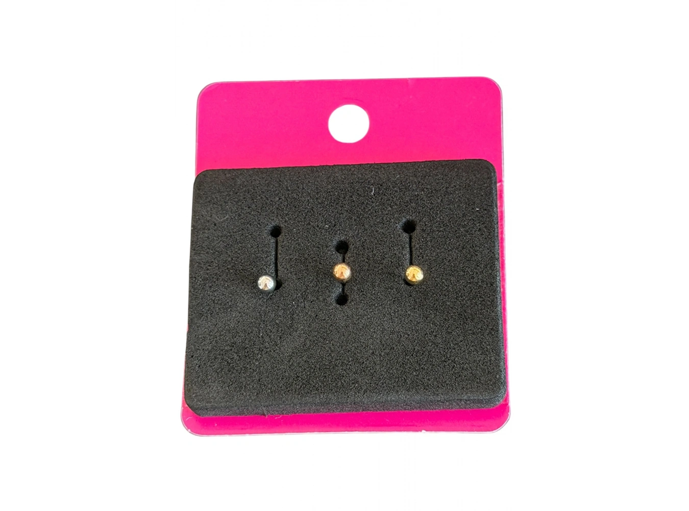 Karışık Renk 3lü Kaplan Figürlü Tragus Set