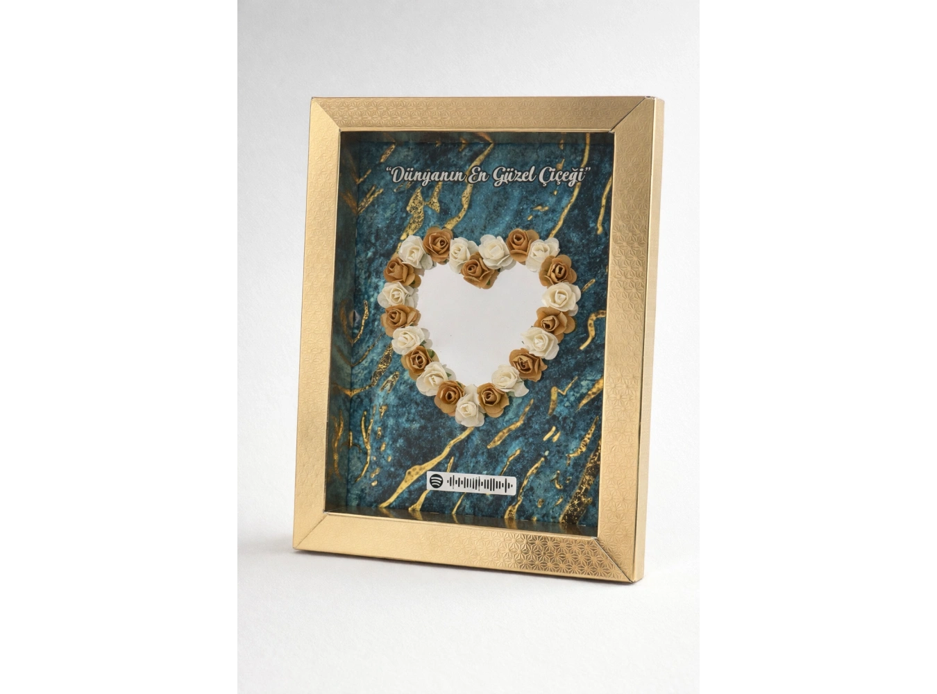 Karışık Renk Aynalı Spotify Kodlu Çerçeve