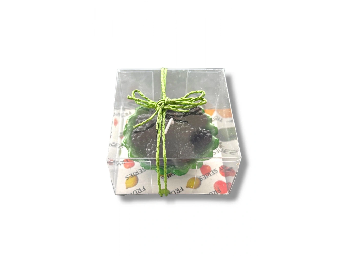 Karışık Renk Böğürtlen Figürlü Kokulu Dekoratif Mum