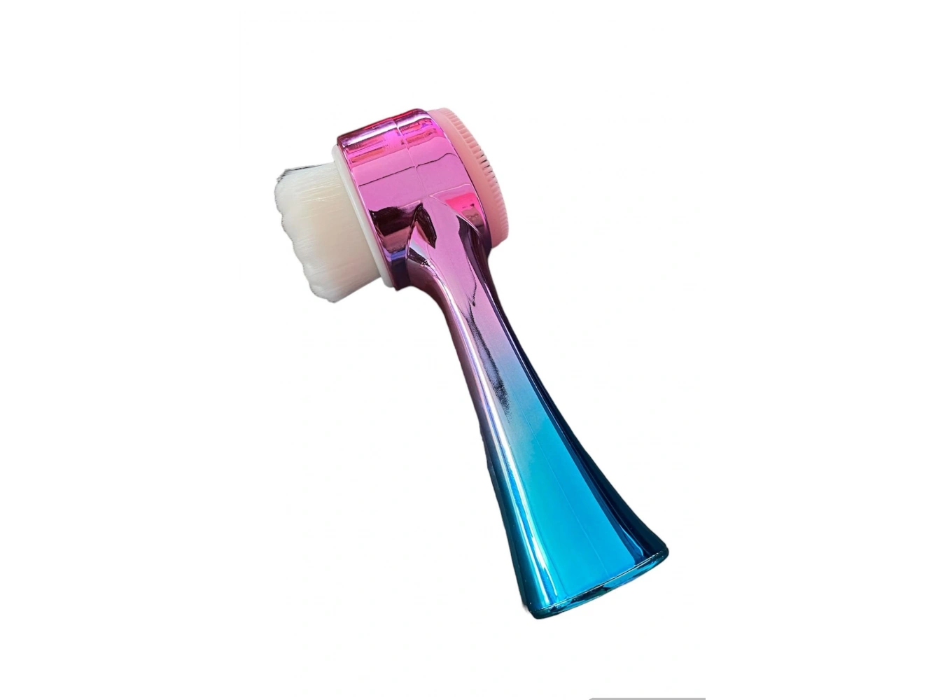 Karışık Renk Çift Taraflı Yüz Cilt Fırçası Silikon Siyah Nokta Akne Temizleme Aparatı