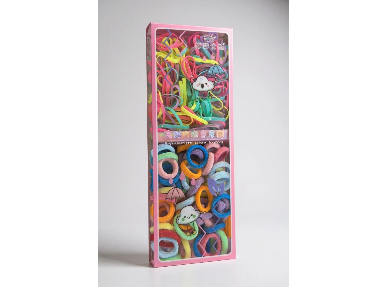 Karışık Renk Çocuk Havlu Toka Ve Saç Lastiği Set