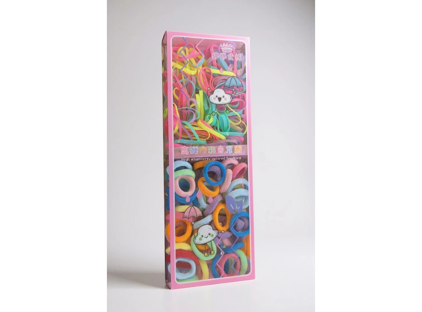 Karışık Renk Çocuk Havlu Toka Ve Saç Lastiği Set